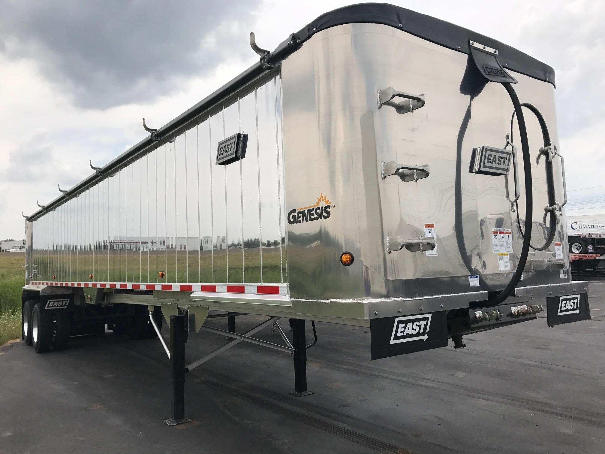 2026 EAST GENESIS ALUMINUM FRAMELESS END DUMP TRAILER - image 1 of 4